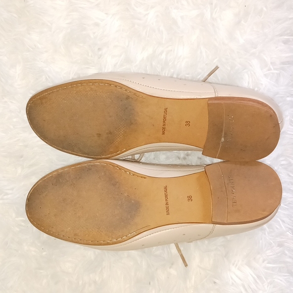 Light pink soft leather oxfords - Picture 4 of 6